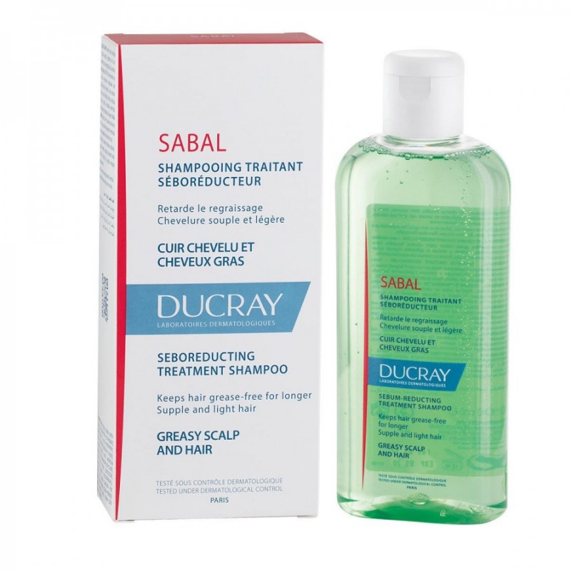 Ducray Sabal Sebum Regulating Σαμπουάν Αγωγής για Λιπαρά Μαλλιά, 200ml Ducray Sabal Sebum Regulating Σαμπουάν Αγωγής για Λιπαρά Μαλλιά, 200ml