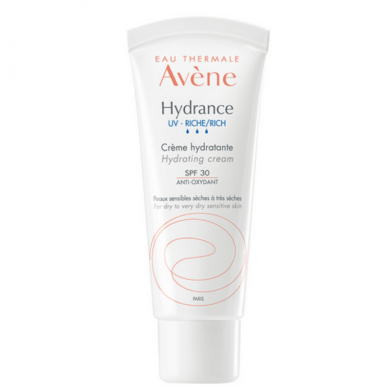 Avene Hydrance UV Riche Ενυδατική Κρέμα SPF30 για Ξηρό & πολύ Ξηρό - Αφυδατωμένο Δέρμα, 40ml Avene Hydrance UV Riche Ενυδατική Κρέμα SPF30 για Ξηρό & πολύ Ξηρό - Αφυδατωμένο Δέρμα, 40ml
