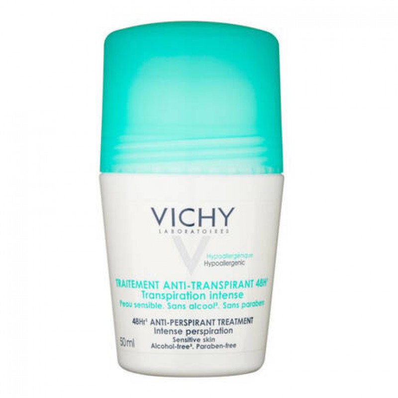 Vichy Deodorant 48h Intensive Anti-perspirant Roll-On Εντατική Αποσμητική Φροντίδα, 50ml Vichy Deodorant 48h Intensive Anti-perspirant Roll-On Εντατική Αποσμητική Φροντίδα, 50ml