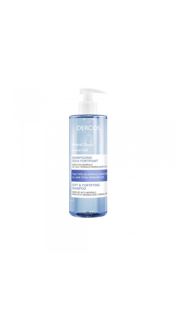 Vichy Dercos Mineral Shampoo Σαμπουάν για Καθημερινή Χρήση, 400ml