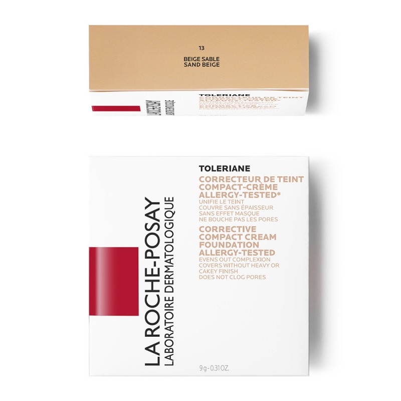 La Roche Posay Toleriane Teint Mineral Διορθωτικό Make Up σε Μορφή Πούδρας με SPF25 Απόχρωση Sand Beige (13) για Κανονικό προς Μικτό Δέρμα, 9.5gr La Roche Posay Toleriane Teint Mineral Διορθωτικό Make Up σε Μορφή Πούδρας με SPF25 Απόχρωση Sand Beige (13) για Κανονικό προς Μικτό Δέρμα, 9.5gr