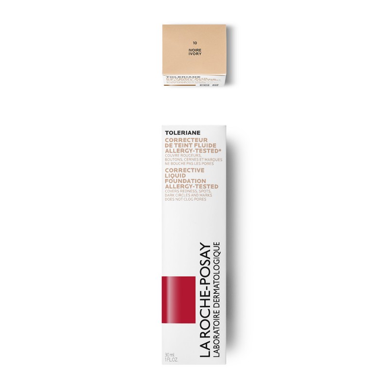 La Roche Posay Toleriane Teint Fluide Make Up σε Ρευστή Μορφή για Ευαίσθητο Μικτό έως Λιπαρό Δέρμα με SPF25 & Χρώμα Ivory (10), 30ml La Roche Posay Toleriane Teint Fluide Make Up σε Ρευστή Μορφή για Ευαίσθητο Μικτό έως Λιπαρό Δέρμα με SPF25 & Χρώμα Ivory (10), 30ml