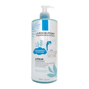La Roche Posay Lipikar Surgras +350ml ΔΩΡΕΑΝ ΠΡΟΙΟΝ Καθαριστικό σε Υφή Κρέμας για Καταπολέμηση της Ξηρότητας, 750ml