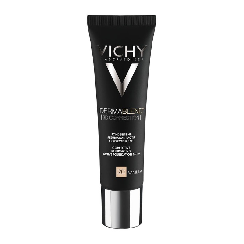 Vichy Dermablend Make Up 3D Correction No.20 Vanilla Make Up Ενεργής Διόρθωσης 16 Ωρών για Υψηλή Κάλυψη και Επανόρθωση, 30ml Vichy Dermablend Make Up 3D Correction No.20 Vanilla Make Up Ενεργής Διόρθωσης 16 Ωρών για Υψηλή Κάλυψη και Επανόρθωση, 30ml