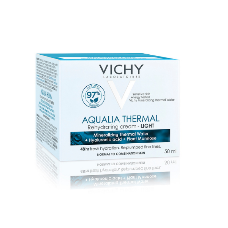 Vichy Aqualia Thermal Rehydrating Ενυδατική Κρέμα Προσώπου Ελαφριάς Υφής για Κανονικές - Μικτές Επιδερμίδες, 50ml Vichy Aqualia Thermal Rehydrating Ενυδατική Κρέμα Προσώπου Ελαφριάς Υφής για Κανονικές - Μικτές Επιδερμίδες, 50ml