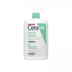 CeraVe Foaming Cleanser Gel Καθαρισμού για Κανονικές έως Λιπαρές Επιδερμίδες, 1000ml