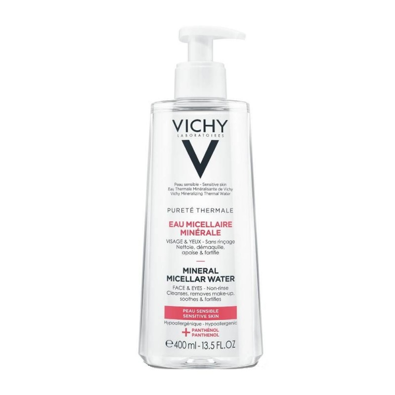 Vichy Purete Thermale Mineral Micellar Water Sensitive Skin 400ml Vichy Purete Thermale Mineral Micellar Water Sensitive Skin 400ml