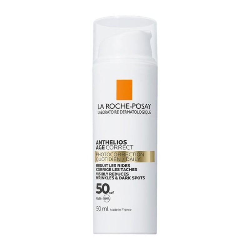 La Roche Posay Anthelios Age Correct Photocorrection Daily Light Cream Αντηλιακή Αντιγηραντική Κρέμα Προσώπου SPF50, 50ml La Roche Posay Anthelios Age Correct Photocorrection Daily Light Cream Αντηλιακή Αντιγηραντική Κρέμα Προσώπου SPF50, 50ml