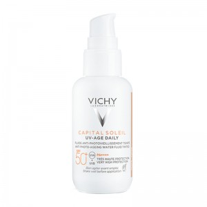 Vichy Capital Soleil UV-AGE Αντηλιακό Προσώπου Κατά της Φωτογήρανσης SPF50+, 80ml