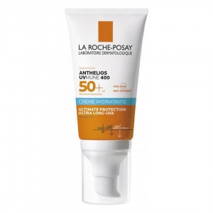 La Roche Posay Anthelios UVMune 400 Hydrating Cream SPF50+ Αντηλιακή Ενυδατική Κρέμα Προσώπου Χωρίς Άρωμα, 50ml