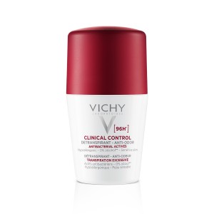 Vichy Clinical Control 96h Detranspirant Anti-Odor Deodorant Roll-on Αποσμητικό για Ευαίσθητες Επιδερμίδες, 50ml