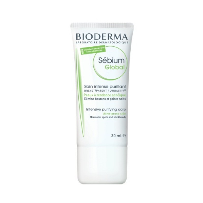 Bioderma Sebium Global Kρέμα για Εντατική Δερματολογικη Θεραπεία για Δέρμα με Ακμή & Σοβαρές Ατέλειες, 30ml Bioderma Sebium Global Kρέμα για Εντατική Δερματολογικη Θεραπεία για Δέρμα με Ακμή & Σοβαρές Ατέλειες, 30ml