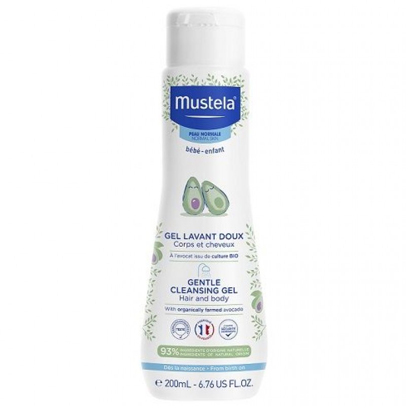 Mustela Απαλό Αφροντούς για Σώμα & Μαλλιά, 200ml Mustela Απαλό Αφροντούς για Σώμα & Μαλλιά, 200ml