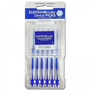 Elgydium Clinic Dental Picks οδοντιατρικές οδοντογλυφίδες, 36 τμχ