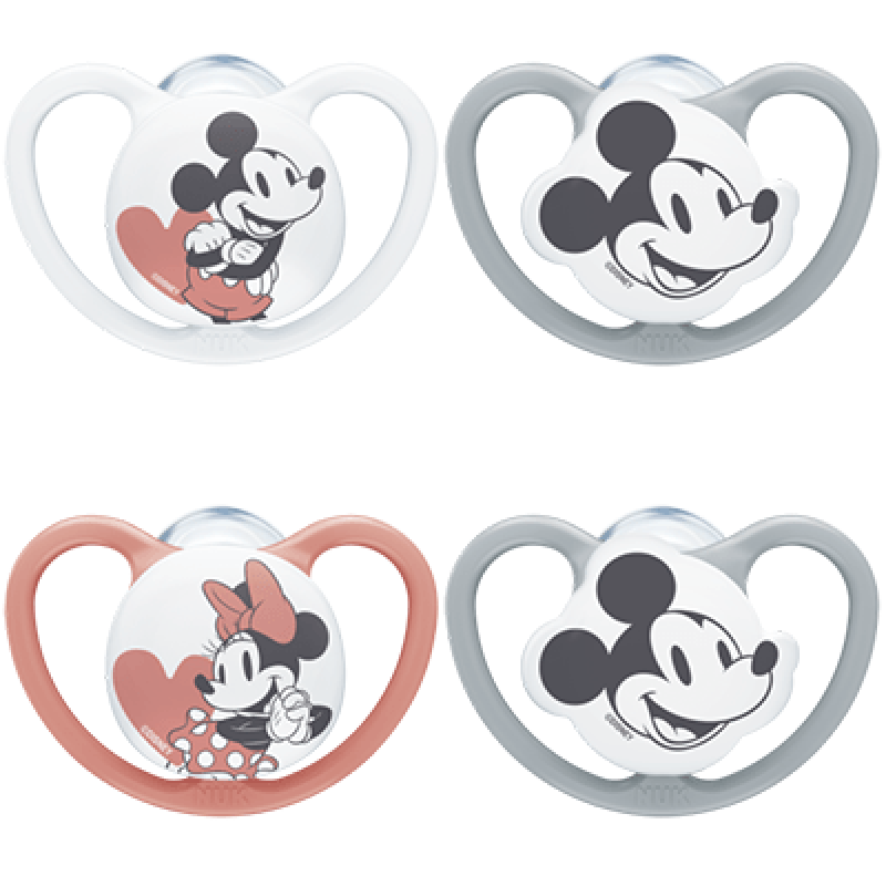 Nuk Space Disney Baby Ορθοδοντική Πιπίλα Σιλικόνης σε Θήκη 18-36m, 1τεμ Nuk Space Disney Baby Ορθοδοντική Πιπίλα Σιλικόνης σε Θήκη 18-36m, 1τεμ