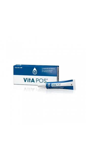 Pharmex Vita-Pos Οφθαλμική Αλοιφή με Βιταμίνη A, 5gr 
