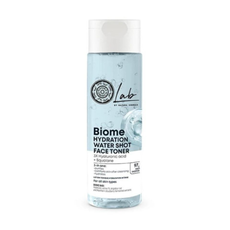Natura Siberica Lab Biome Hydration Water Shot, Toner Ενυδάτωσης Προσώπου, 200ml Natura Siberica Lab Biome Hydration Water Shot, Toner Ενυδάτωσης Προσώπου, 200ml