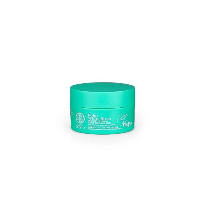 Natura Siberica Bereza Polar White Birch Ενυδατική 24ωρη Κρέμα-Τζελ Προσώπου, 50ml
