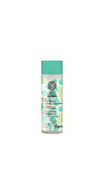 Natura Siberica Polar White Birch Τονωτική Λοσιόν Εξισορρόπησης για Λιπαρή και Ακνεϊκή Επιδερμίδα, 200ml