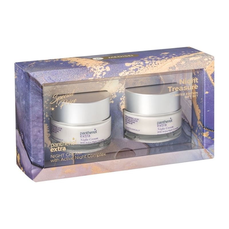 Panthenol Extra Promo Night Cream Αντιγηραντική Ενυδατική Κρέμα Προσώπου Νύχτας, 2x50ml Panthenol Extra Promo Night Cream Αντιγηραντική Ενυδατική Κρέμα Προσώπου Νύχτας, 2x50ml