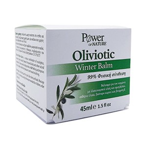 Power of Nature Oliviotic Winter Balm Μοναδικός Συνδυασμός με Αιθέρια 'Ελαια για Εντριβή & Εισπνοή, 45ml