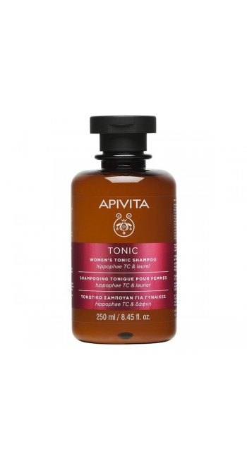 Apivita Women's Tonic Shampoo Τονωτικό Σαμπουάν Γυναικείας Τριχόπτωσης με Hippophae TC & Δάφνη 250ml