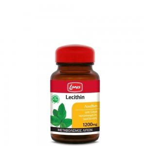 Lanes Συμπλήρωμα Διατροφή Με Λεκιθίνη 1200mg, 30caps