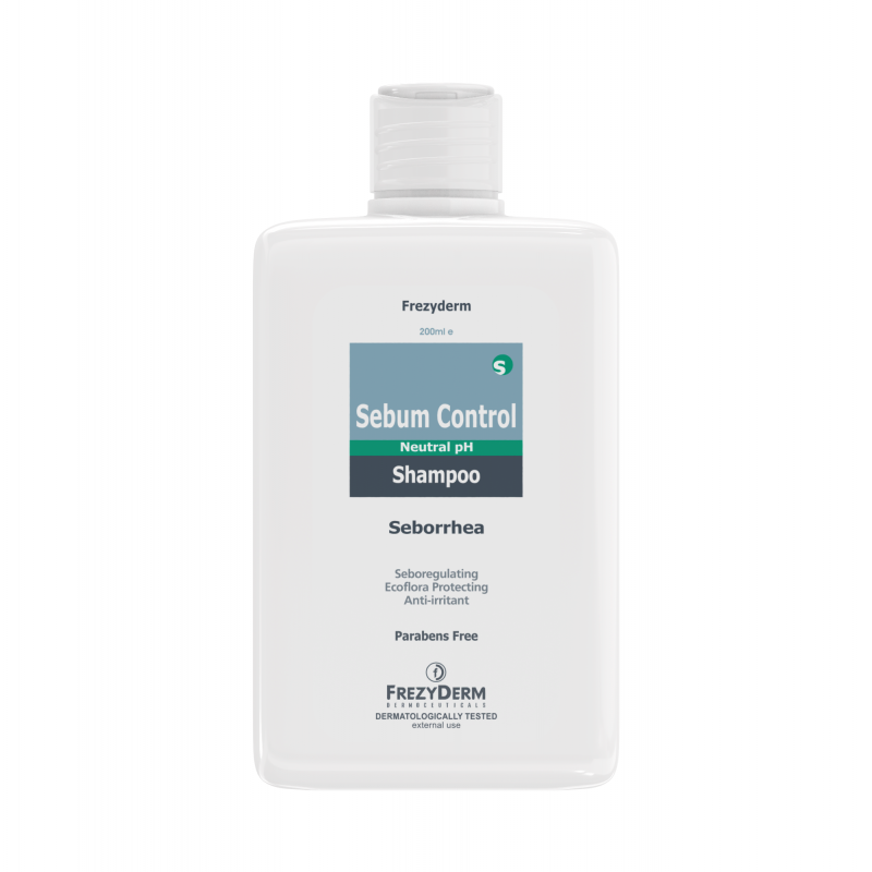 Frezyderm Sebum Control Shampoo Σαμπουάν κατά της Σμηγματορροϊκή Δερματίτιδα & της Λιπαρότητας, 200ml Frezyderm Sebum Control Shampoo Σαμπουάν κατά της Σμηγματορροϊκή Δερματίτιδα & της Λιπαρότητας, 200ml