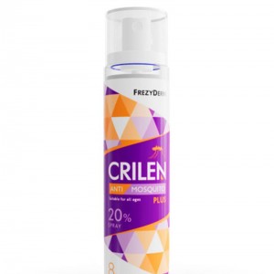 Frezyderm Crilen Anti-Mosquito Plus Spray Ενυδατικό Σπρέι Κατά των Κουνουπιών με 20% IR3535, 100ml