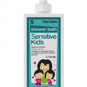Frezyderm Sensitive Kids Shower Bath & Family Παιδικό Αφρόλουτρο για όλη την Οικογένεια, 200ml