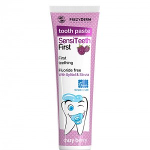 Frezyderm SensiTeeth First Tooth Paste Βρεφική Οδοντόκρεμα από 6 μηνών έως Παιδιά 3 ετών, 40ml