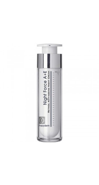 Frezyderm Night Force A + E Cream Αντιγηραντική Κρέμα Νύχτας για Πρόσωπο & Λαιμό, 50ml