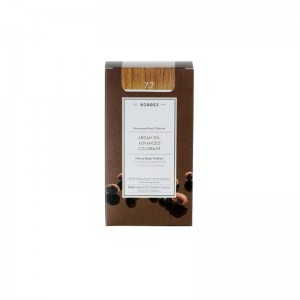 Korres Argan Oil Advanced Colorant 7.7 Μόκα Μόνιμη Βαφή Μαλλιών με Τεχνολογία Pigment Lock που κλειδώνει το Χρώμα, 50ml