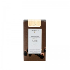 Korres Argan Oil Advanced Colorant 12.0 Ξανθό / Special Blonde Μόνιμη Βαφή Μαλλιών με Τεχνολογία Pigment Lock που κλειδώνει το Χρώμα, 50ml