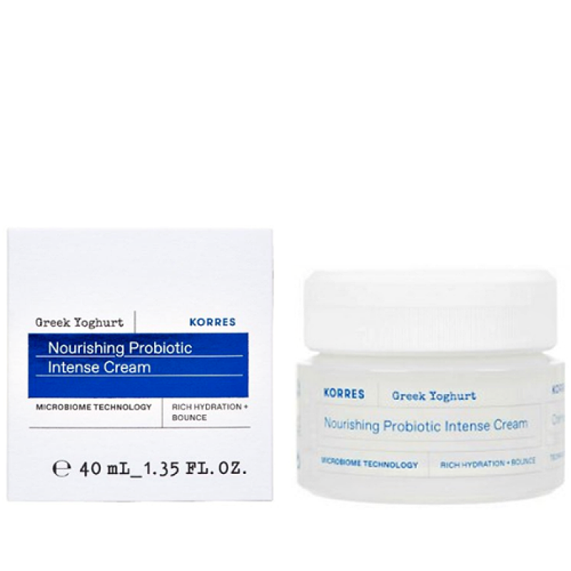 Korres Greek Yoghurt Nourishing Probiotic Intense Cream Κρέμα Ημέρας Πλούσιας Υφής για Ξηρές Επιδερμίδες για Ενυδάτωση με Προβιοτικά, 40ml Korres Greek Yoghurt Nourishing Probiotic Intense Cream Κρέμα Ημέρας Πλούσιας Υφής για Ξηρές Επιδερμίδες για Ενυδάτωση με Προβιοτικά, 40ml