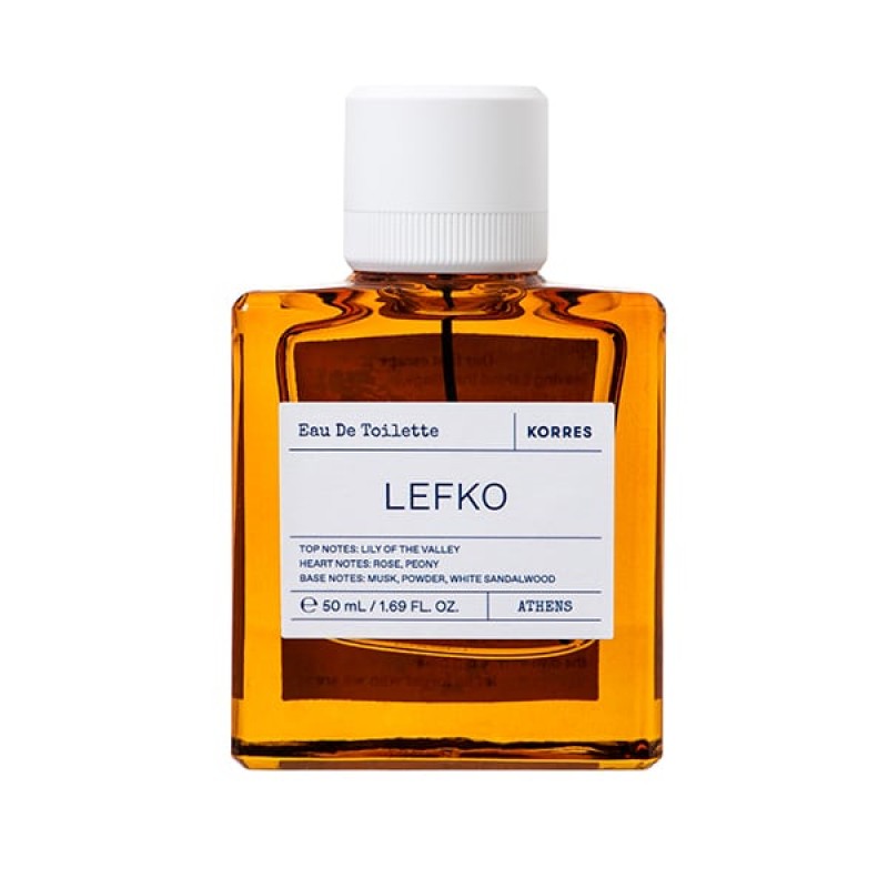 Korres Lefko Eau de Toilette Γυναικείο Άρωμα, 50ml Korres Lefko Eau de Toilette Γυναικείο Άρωμα, 50ml
