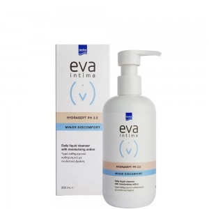 Eva Intima Hydrasept Ενυδατικό Υγρό Καθημερινού Καθαρισμού της Ευαίσθητης Περιοχής - Ιδανικό για Γυναίκες με Σακχαρώδη Διαβήτη & Ξηρότητα, 250ml