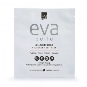 Intermed Eva Belle Collagen Firming Hydrogel Face Mask Μάσκα Υδρογέλης Προσώπου για Σύσφιξη & Αναπλήρωση Όγκου, 1τεμ