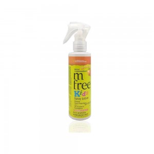 BNeF MFree Kids Εντομοαπωθητική Λοσιόν σε Spray Μανταρίνι Κατάλληλη για Παιδιά, 125ml 