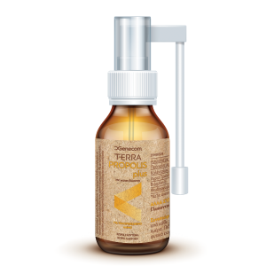 Genecom Terra Propolis Plus Σπρέι με Γεύση Βύσσινο για τον Ερεθισμένο Λαιμό & το Βήχα, 20ml