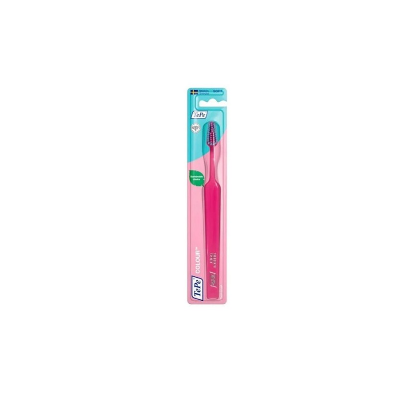 TePe Colour Select Soft Φούξια με Γαλάζιες & Ροζ Ίνες 1τμχ TePe Colour Select Soft Φούξια με Γαλάζιες & Ροζ Ίνες 1τμχ