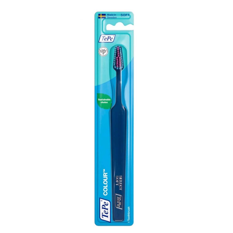 TePe Colour Soft Toothbrush Οδοντόβουρτσα midnight blue 1τμχ TePe Colour Soft Toothbrush Οδοντόβουρτσα midnight blue 1τμχ