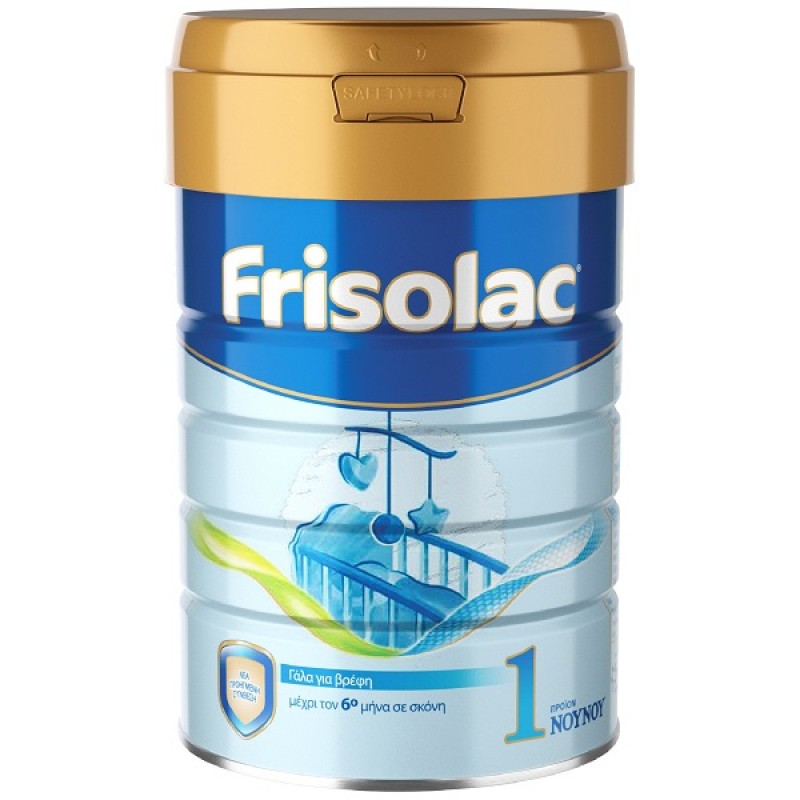 ΝΟΥΝΟΥ Frisolac 1 Γάλα σε Σκόνη για Βρέφη από 0 έως 6 Μηνών, 800gr ΝΟΥΝΟΥ Frisolac 1 Γάλα σε Σκόνη για Βρέφη από 0 έως 6 Μηνών, 800gr
