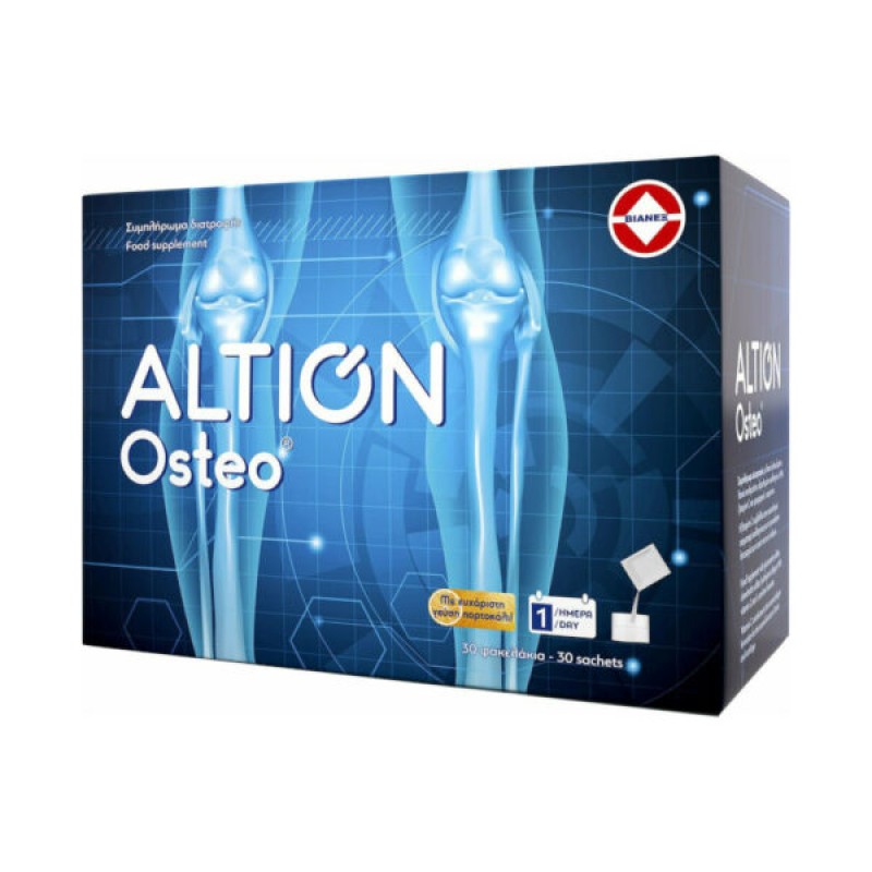 Altion Osteo Για τις Αρθρώσεις, 30 Φακελάκια με Γεύση Λεμόνι Altion Osteo Για τις Αρθρώσεις, 30 Φακελάκια με Γεύση Λεμόνι