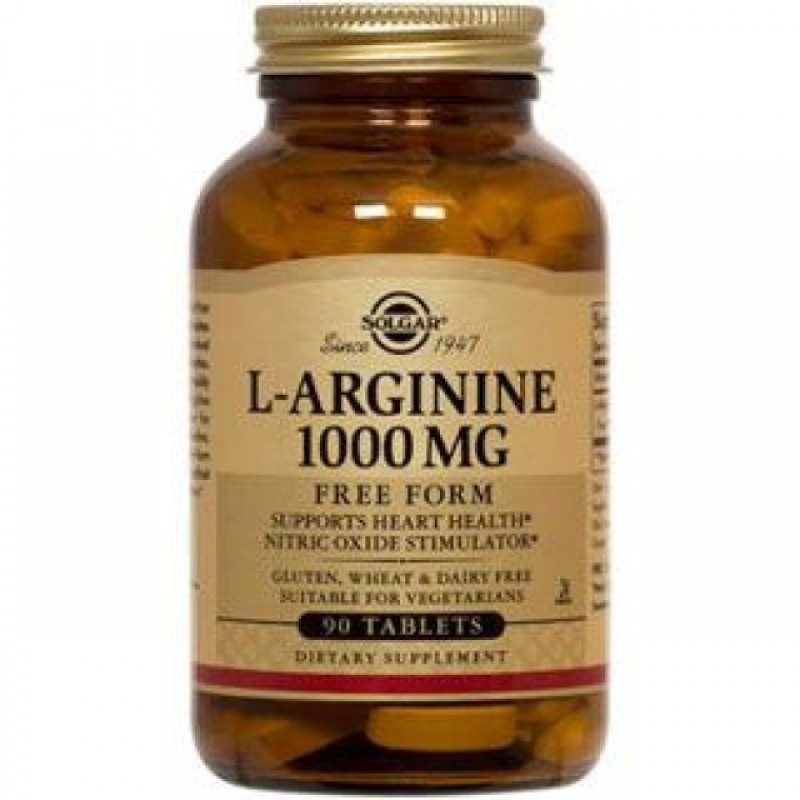 Solgar L-Arginine 1000mg (90 δισκία)
