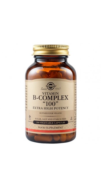Solgar B-100 Complex (100 φυτικές κάψουλες)