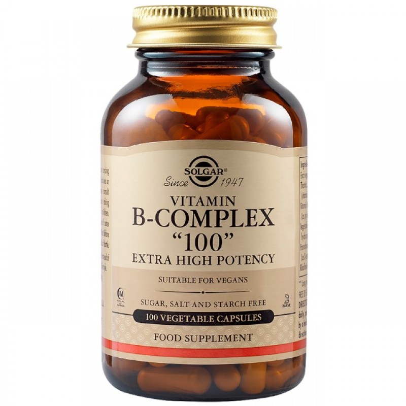 Solgar B-100 Complex (100 φυτικές κάψουλες)