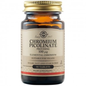Solgar Chromium Picolinate 100mcg (90 δισκία)