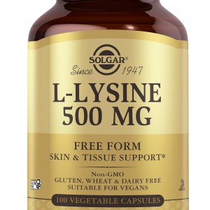 Solgar L-Lysine 1000mg (100 φυτικές κάψουλες)