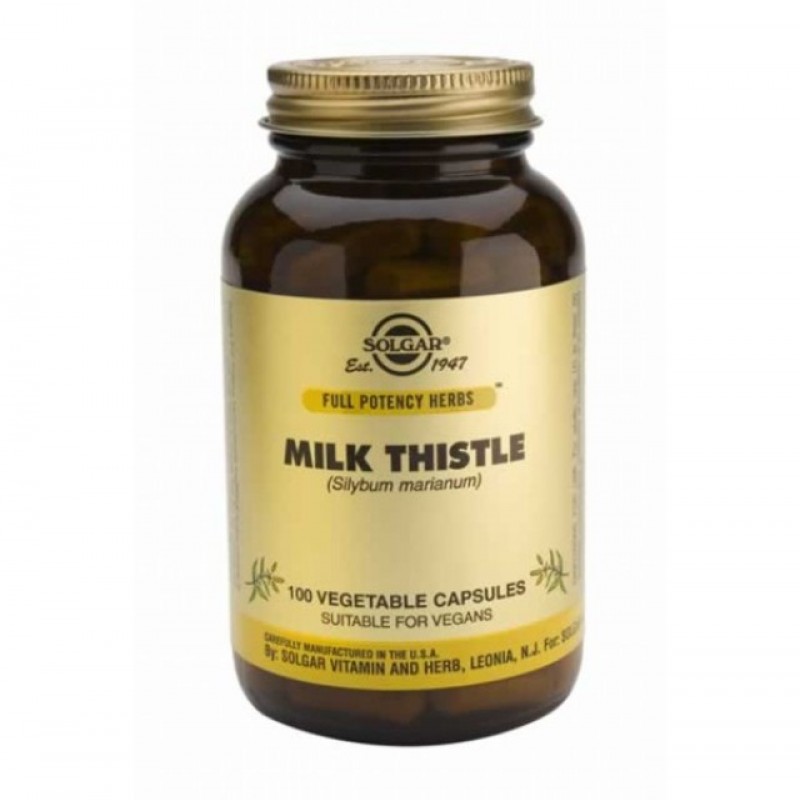 Solgar Milk Thistle / Mαριανό Αγκάθι (100 φυτικές κάψουλες)